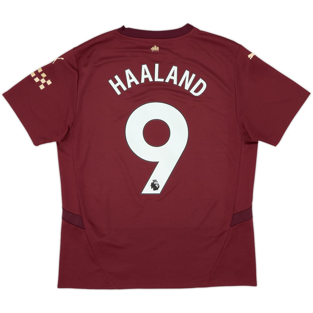 2024-25 Manchester City Third Shirt Haaland #9 - 10/10 - (L)