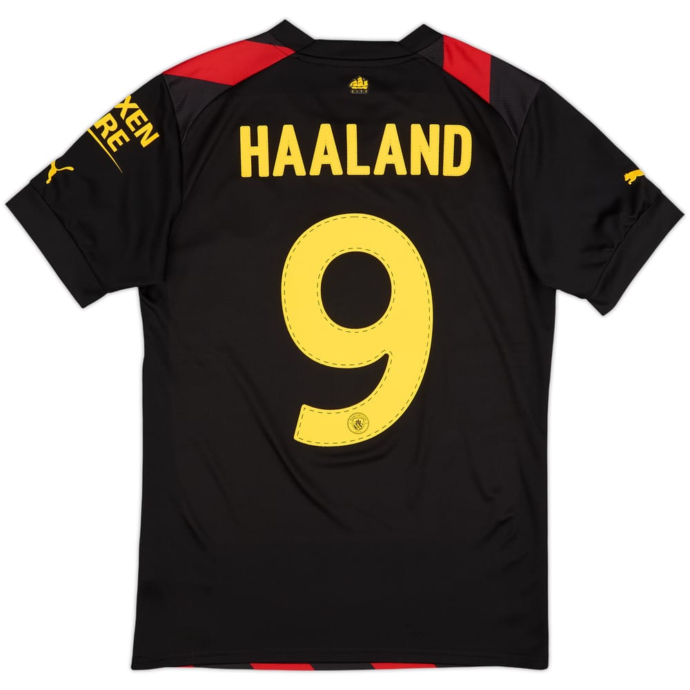 2022-23 Manchester City Away Shirt Haaland #9 - 10/10 - (S)