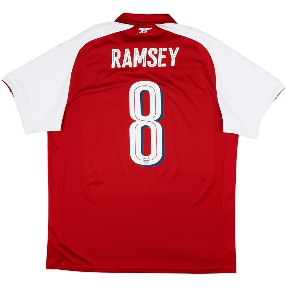 2017-18 Arsenal Home Shirt Ramsey #8 - 8/10 - (XL)