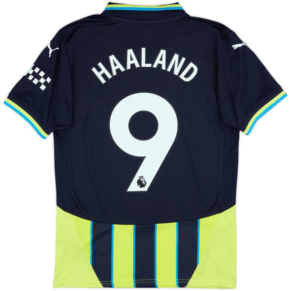 2024-25 Manchester City Away Shirt Haaland #9 - 9/10 - (S)