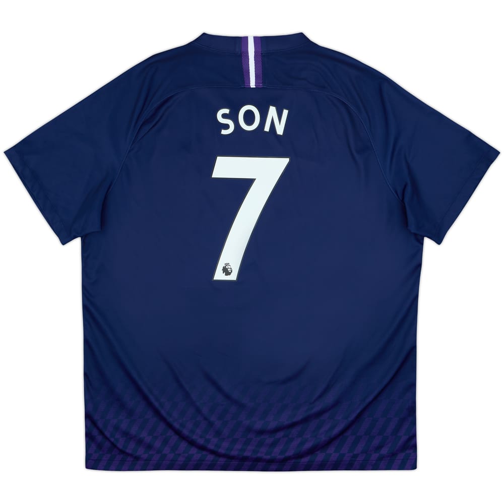 2019-20 Tottenham Away Shirt Son #7 - 9/10 - (XXL)