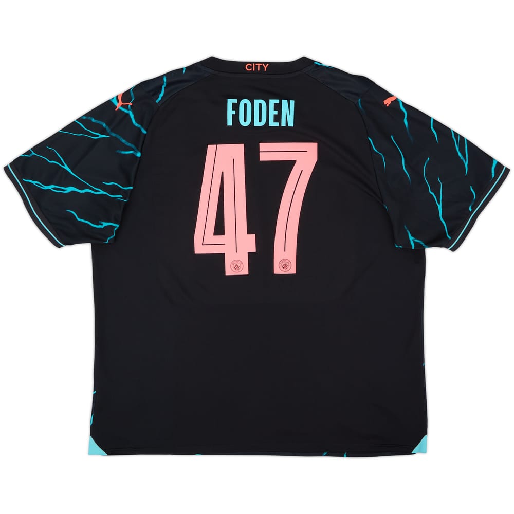 2023-24 Manchester City Third Shirt Foden #47 - 10/10 - (XXL)
