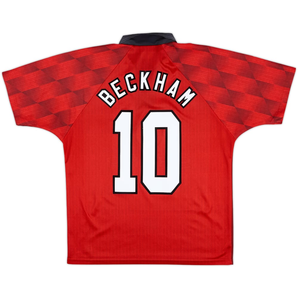 1996-98 Manchester United Camiseta Local Beckham #10 - 7/10 - (M)