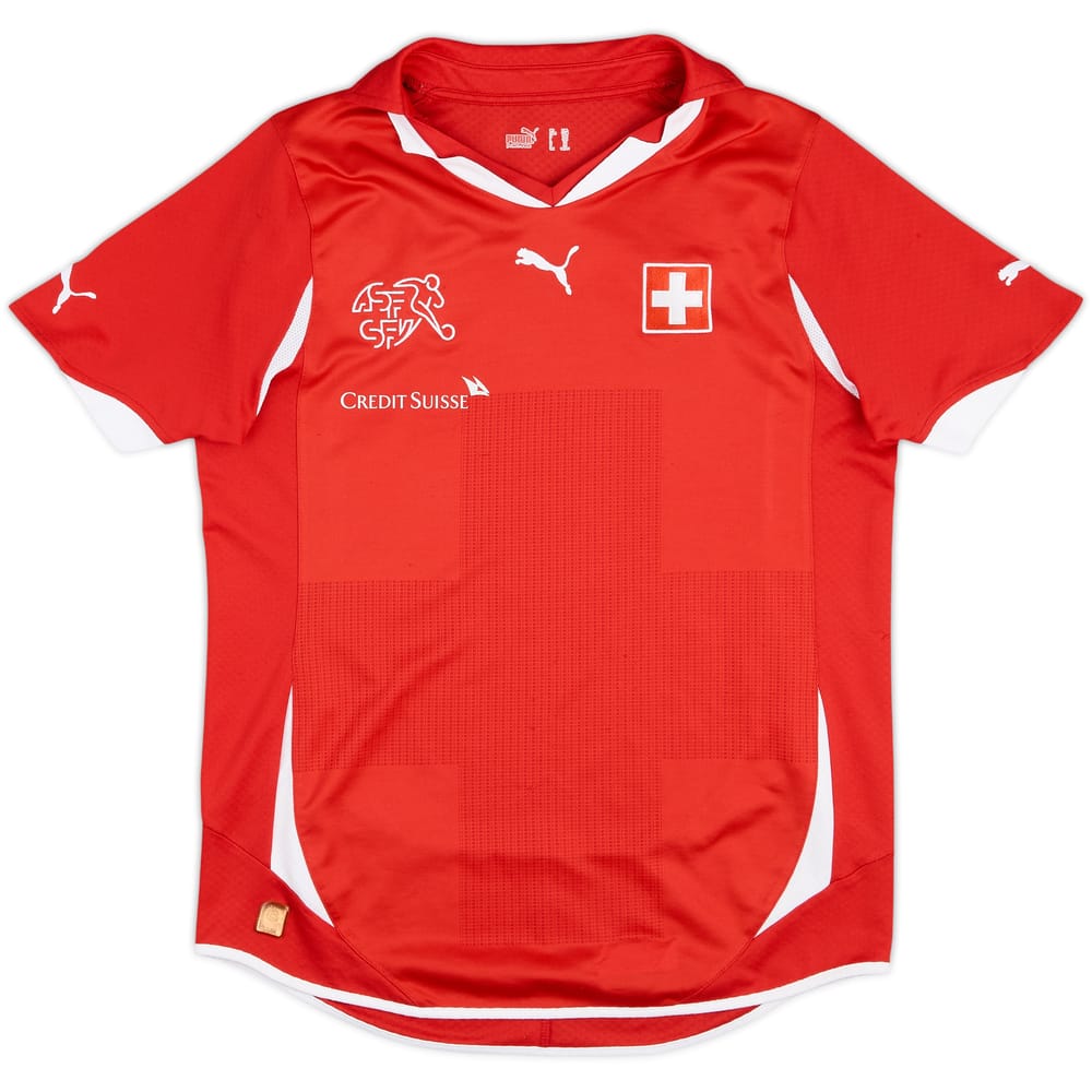 2010-11 Switzerland Home Shirt - 8/10 - (XL.Boys)