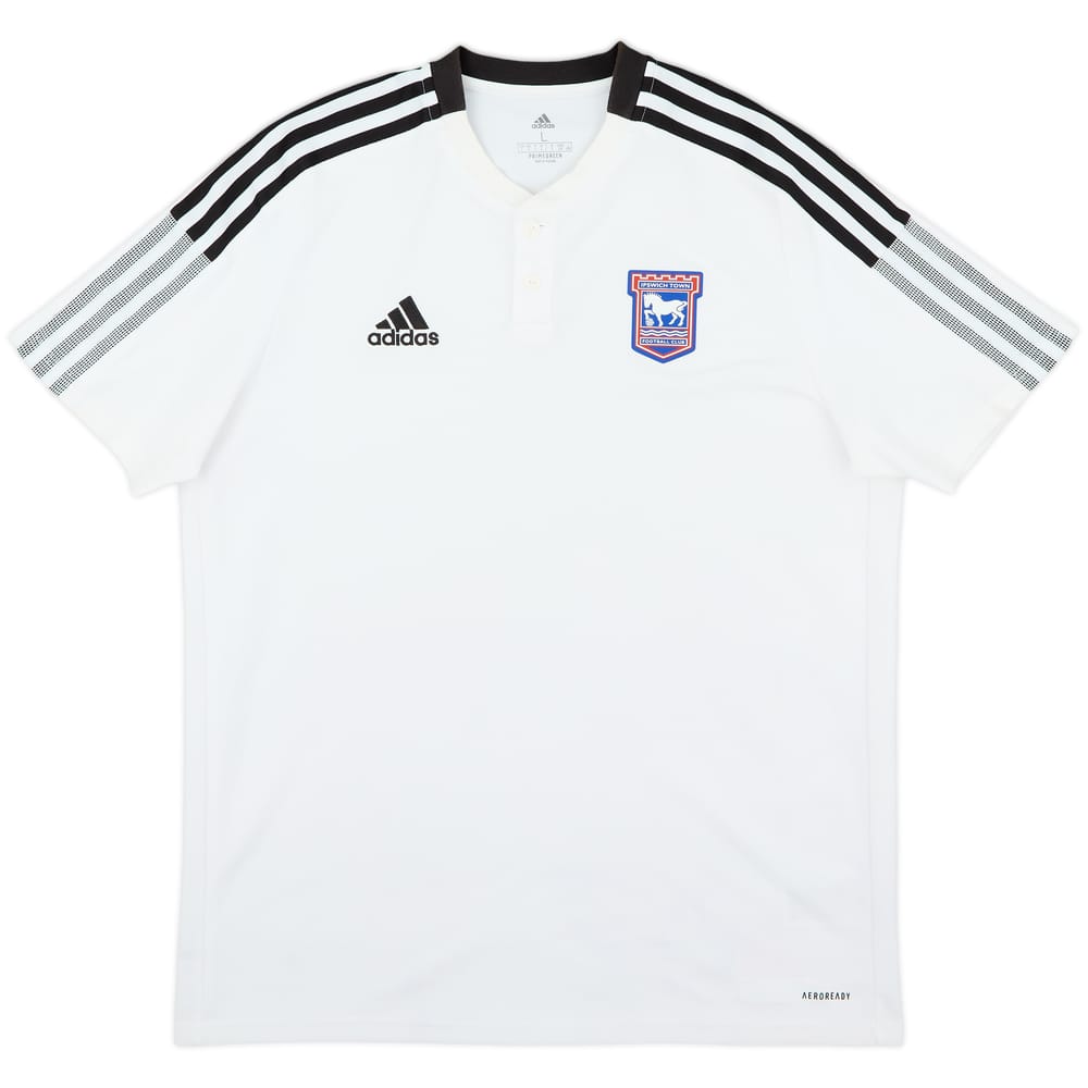 2021-22 Ipswich adidas Polo Shirt - 10/10 - (L)
