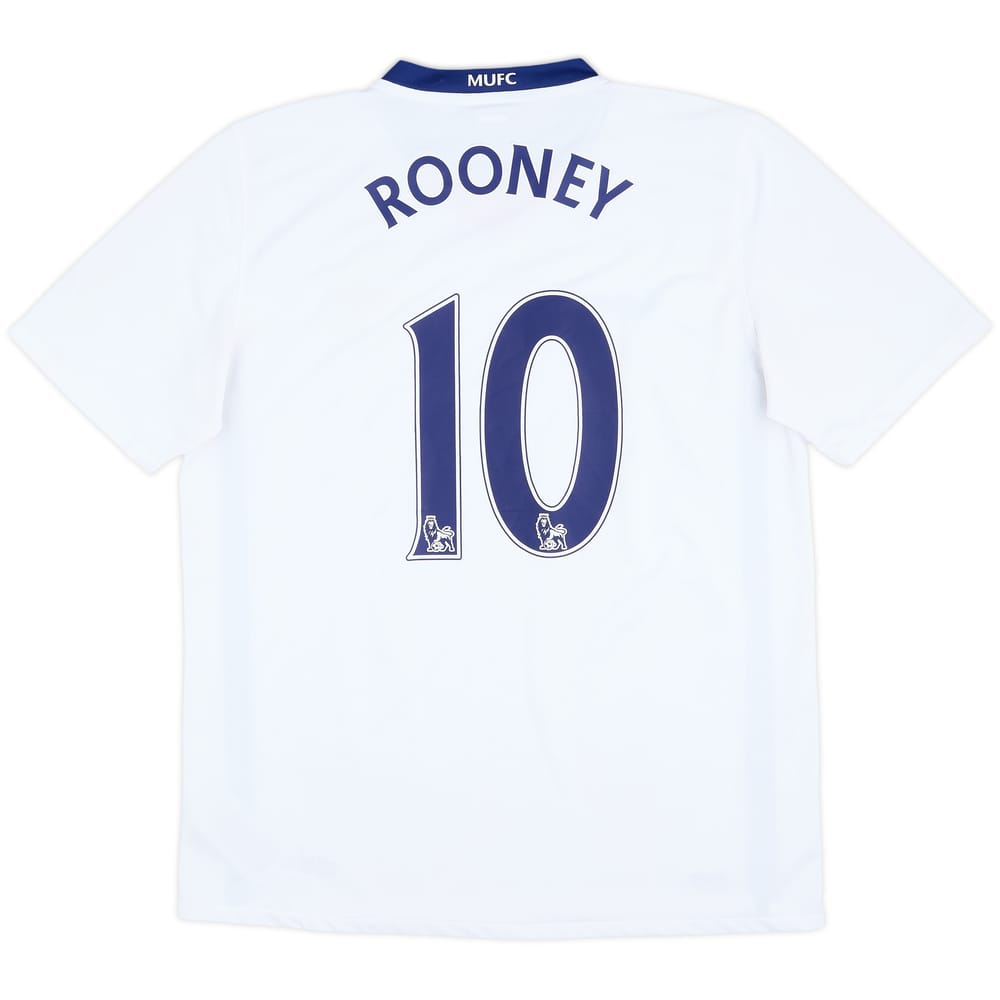 2008-10 Manchester United Away Shirt Rooney #10 - 8/10 - (M)