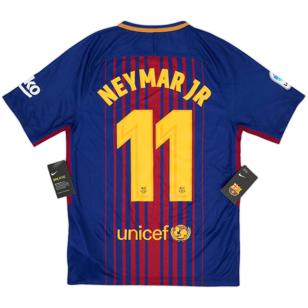 2017-18 Barcelona Home Shirt Neymar Jr #11 (S)