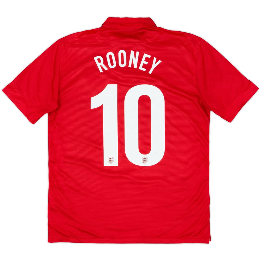 2013 England Away 150th Anniversary Shirt Rooney #10 - 7/10 - (M)
