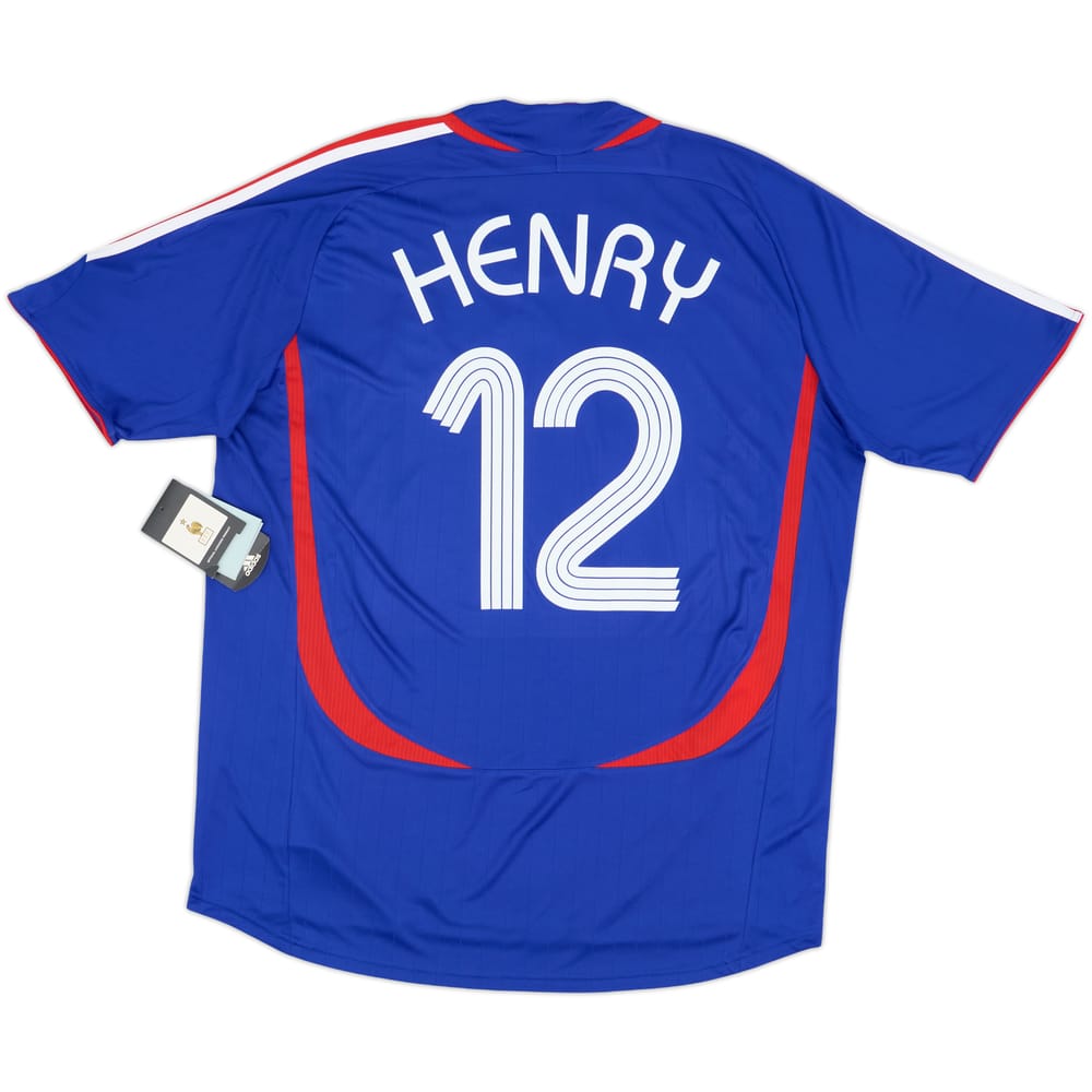 2006-07 France Home Shirt Henry #12 (XL)
