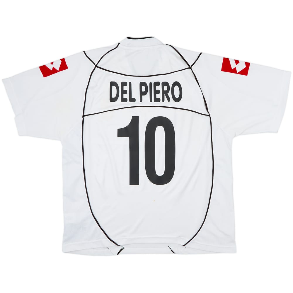 2002-03 Juventus Away Shirt Del Piero #10 - 6/10 - (XL)