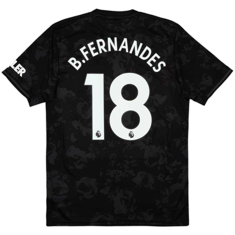 2019-20 Manchester United Tercera Camiseta B.Fernandes #18 - 8/10 - (M)
