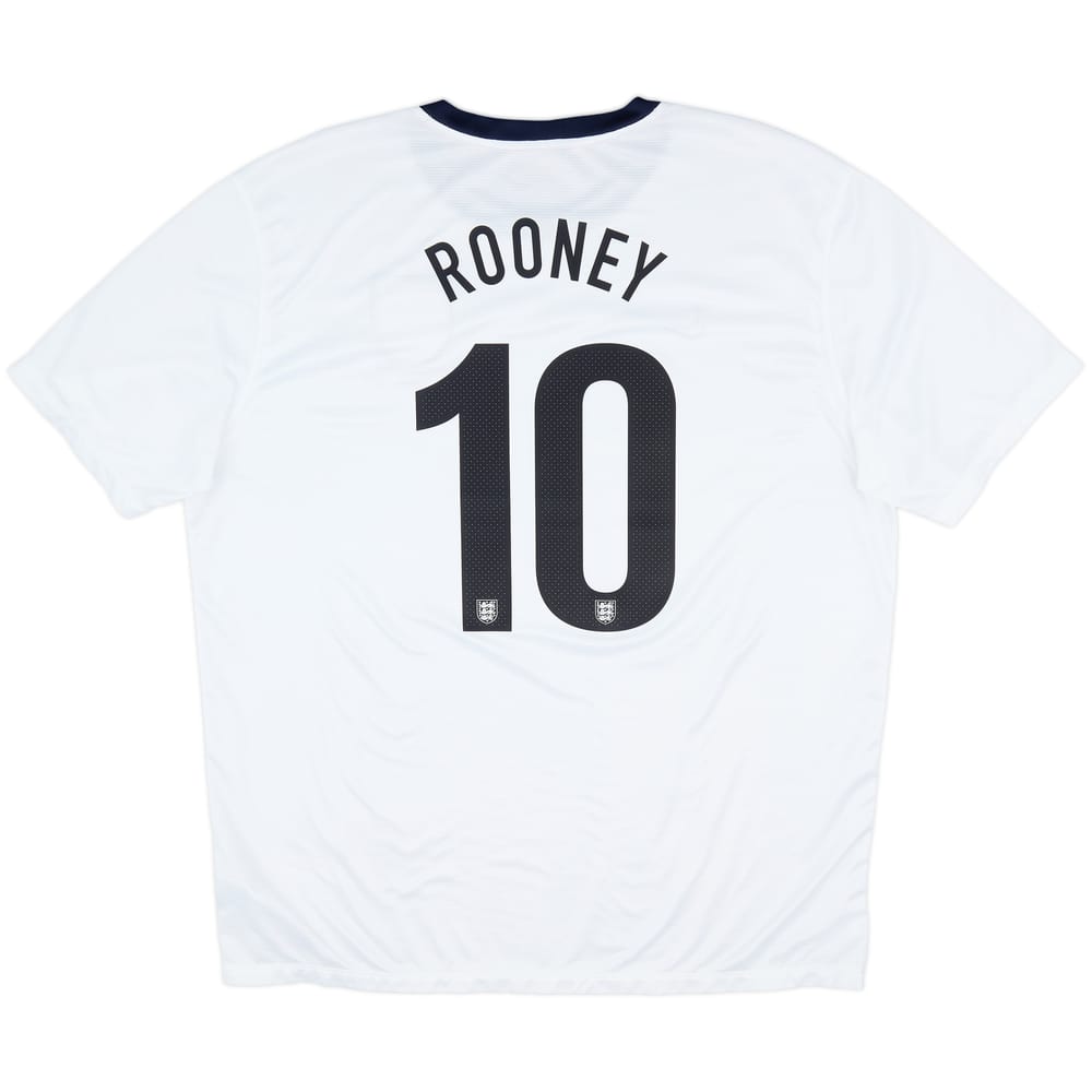 2013 England 150th Anniversary Home Shirt Rooney #10 - 8/10 - (XXL)