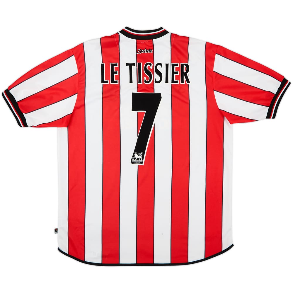Camiseta de local de Southampton 2001-03 Le Tissier #7 - 6/10 - (L)