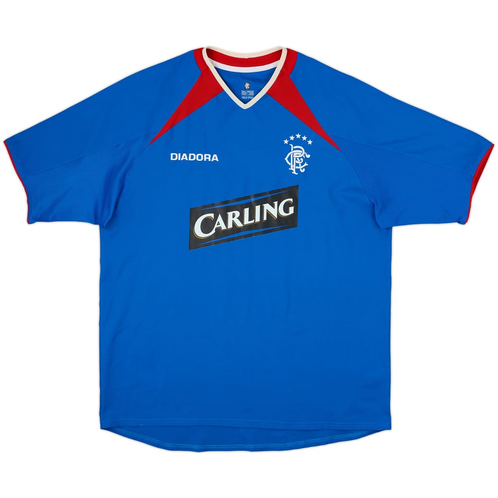 2003-05 Rangers Camiseta Local - 9/10 - (L)