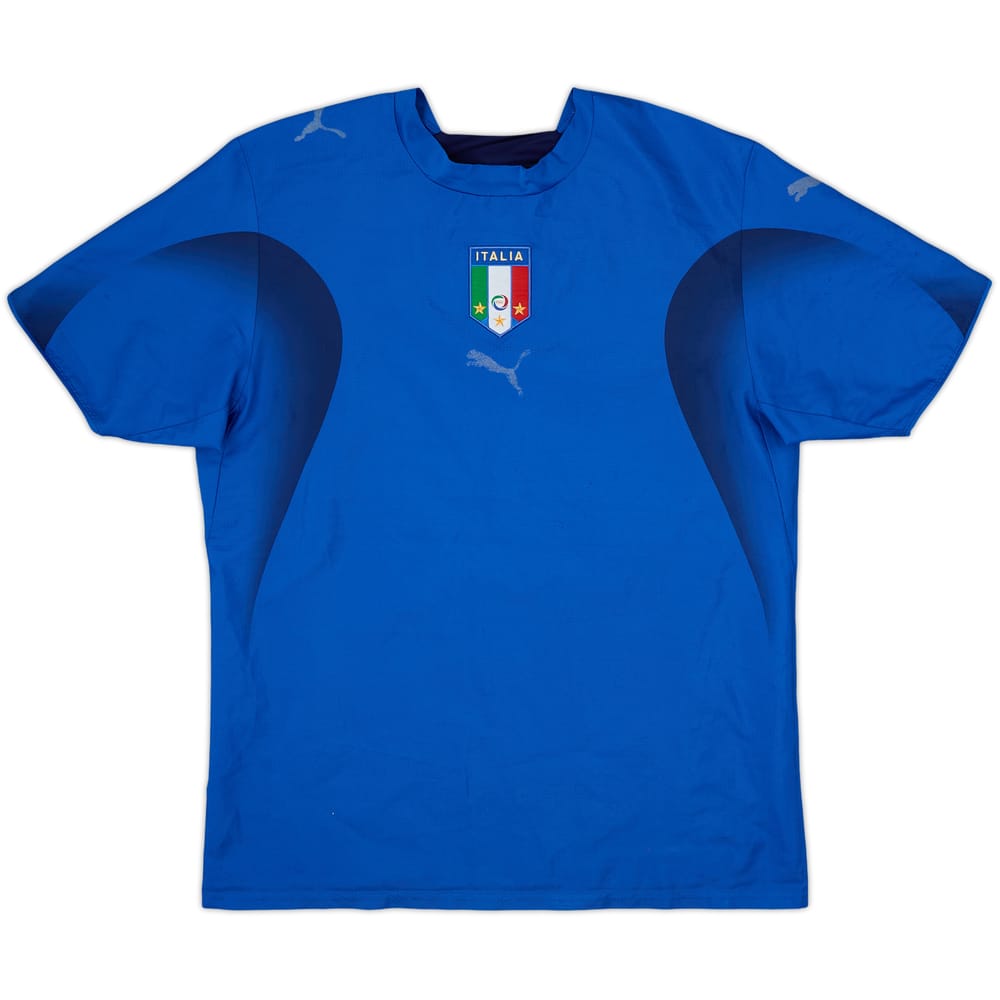 2006 Italy Home Shirt - 4/10 - (L)