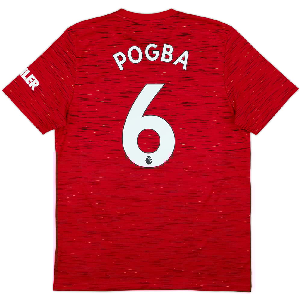 2020-21 Manchester United Home Shirt Pogba #6 - 9/10 - (L)