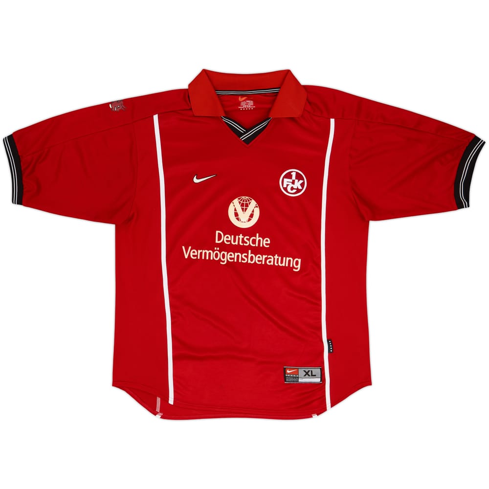 1999-00 Kaiserslautern Camiseta Local - 8/10 - (XL)