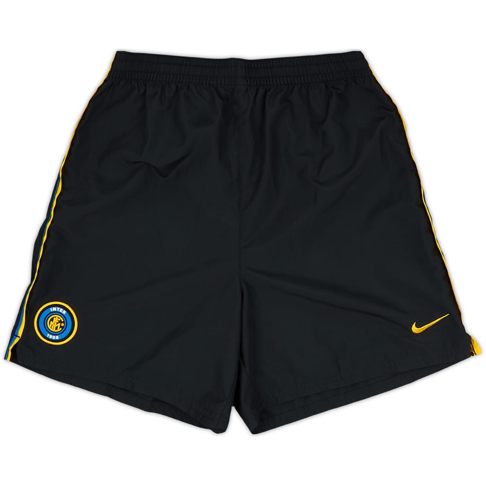 2002-03 Inter Milan Home Shorts - 9/10 - (XL.Boys)