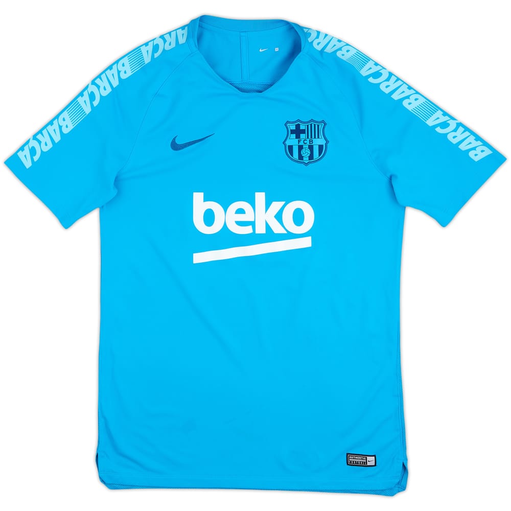 2019-20 Barcelona Nike Training Shirt - 8/10 - (M)
