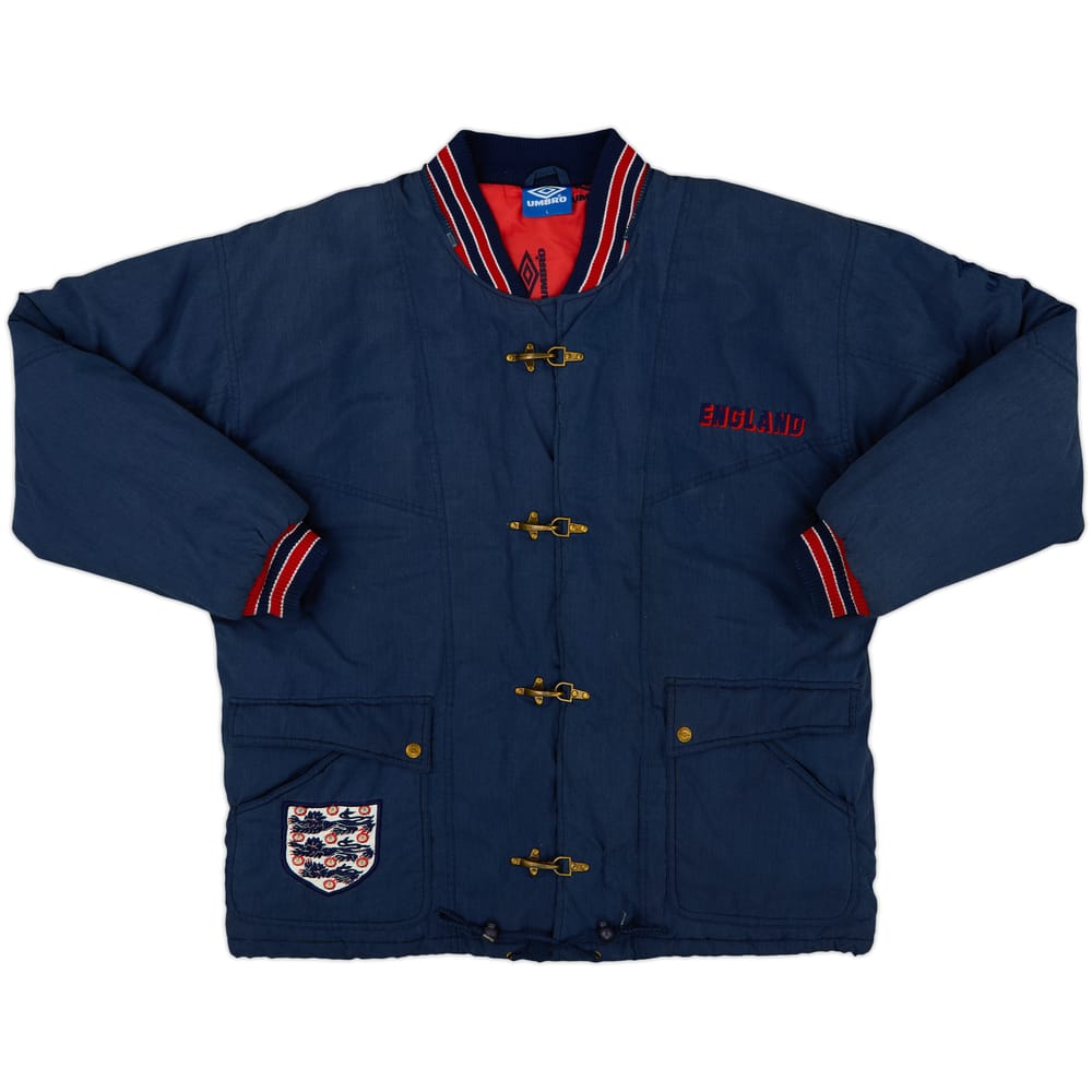 1996-98 England Umbro Bomber Jacket - 8/10 - (L)