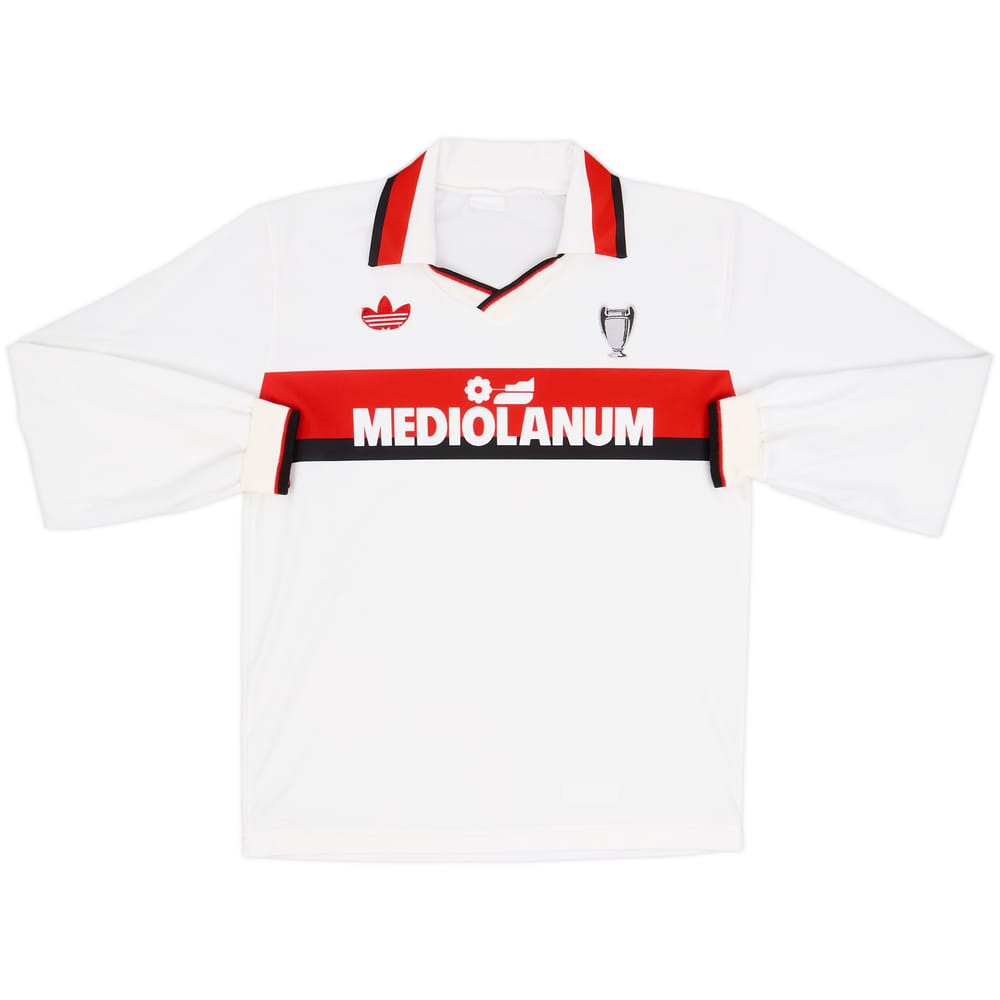 1990-91 AC Milan Away L/S Shirt - 6/10 - (M)