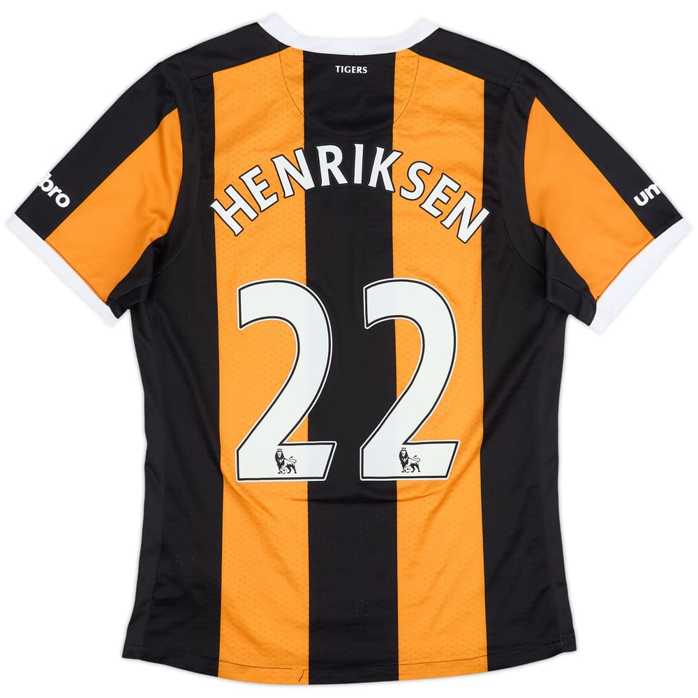 Camiseta de local del Hull City 2016-17 Henriksen #22 - 8/10 - (M)