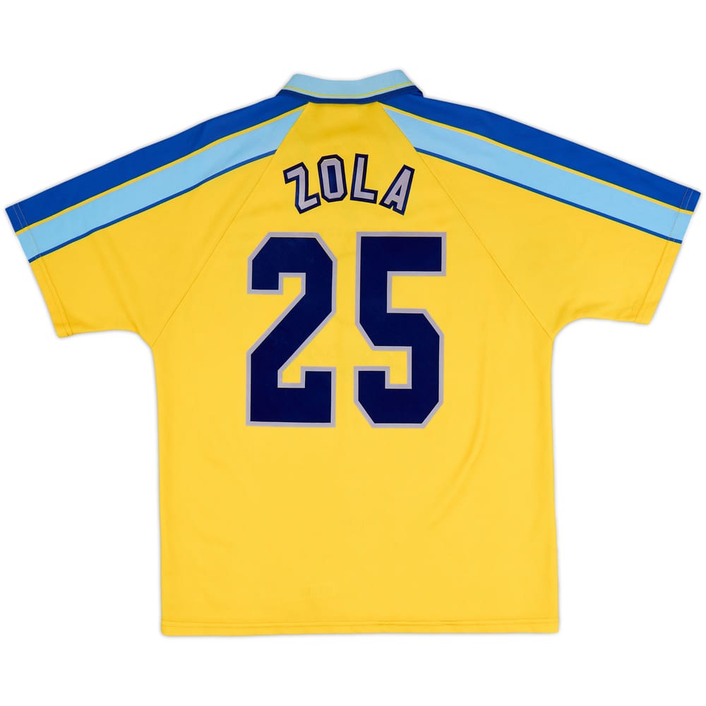 1996-97 Chelsea Away Shirt Zola #25 - 9/10 - (L)