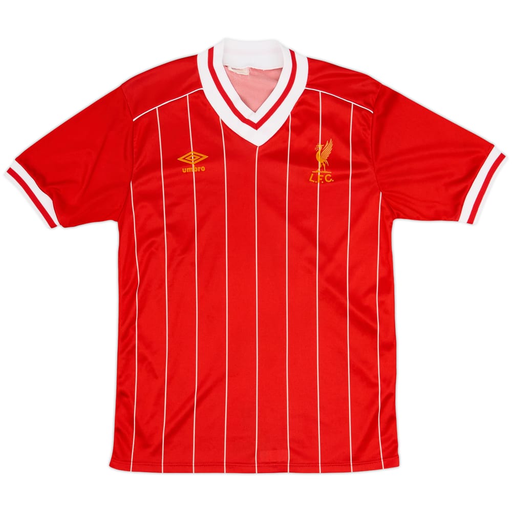 1982-85 Liverpool Home Shirt - 8/10 - (M)