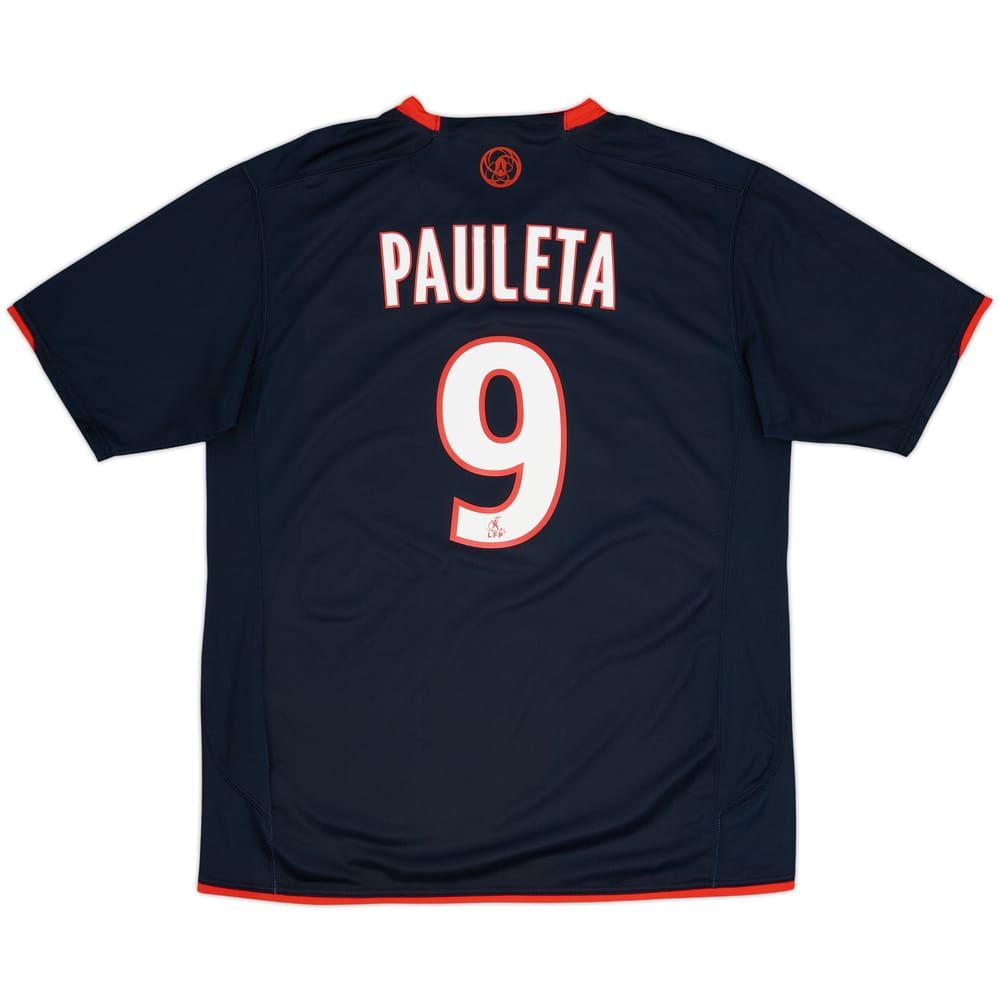 Camiseta de local del Paris Saint-Germain 2007-08 Pauleta #9 - 8/10 - (L)