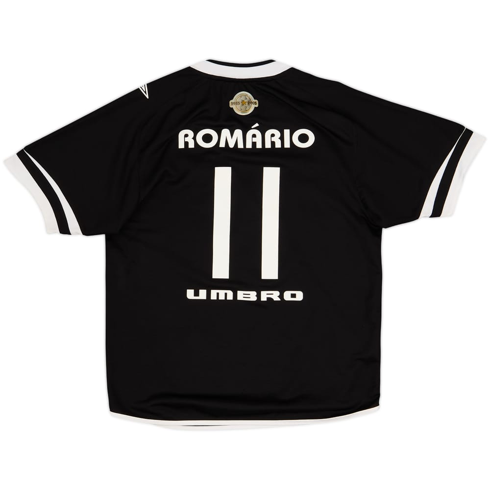2005-06 Vasco da Gama Home Shirt Romario #11 - 8/10 - (S)