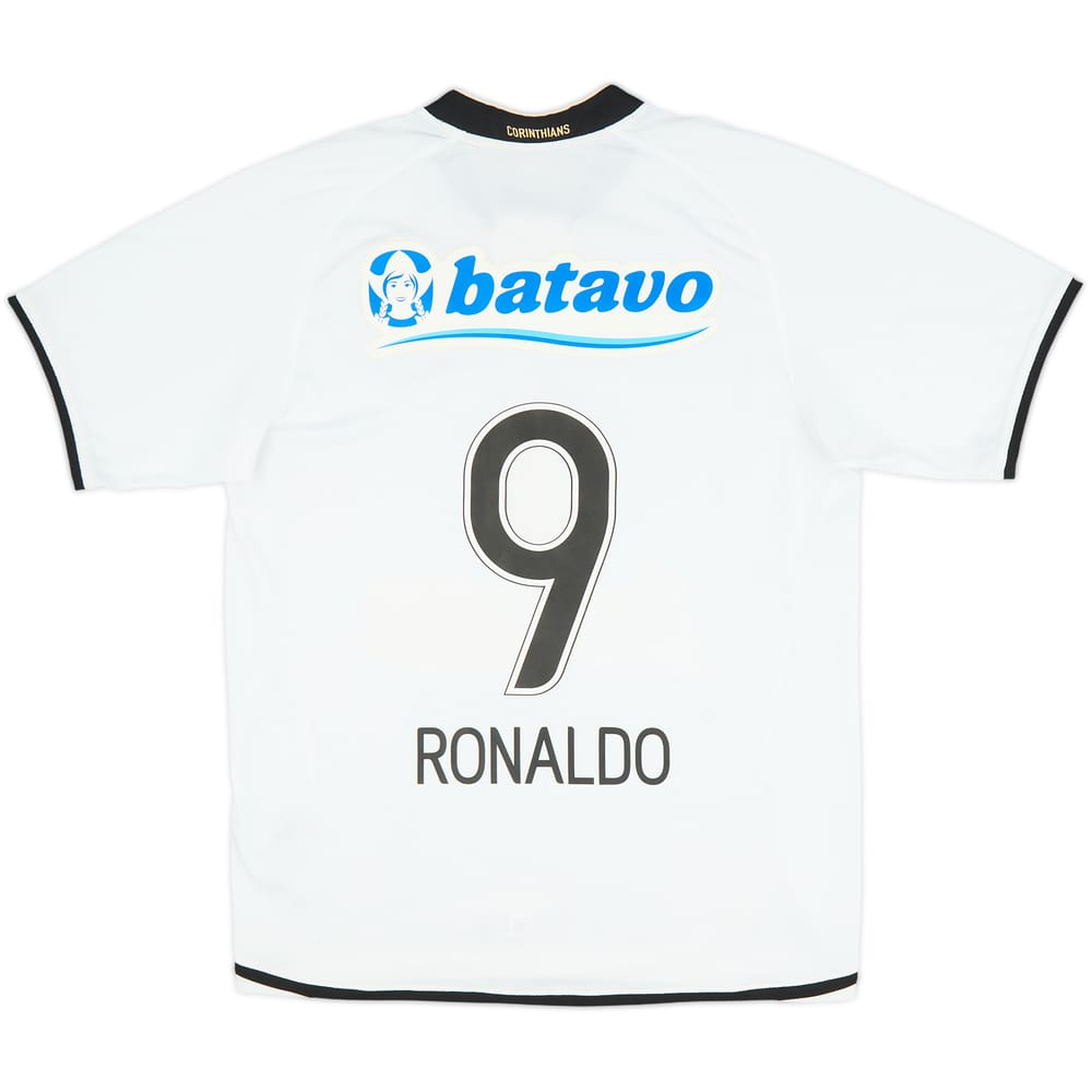 2009 Corinthians Home Shirt Ronaldo #9 - 8/10 - (M)