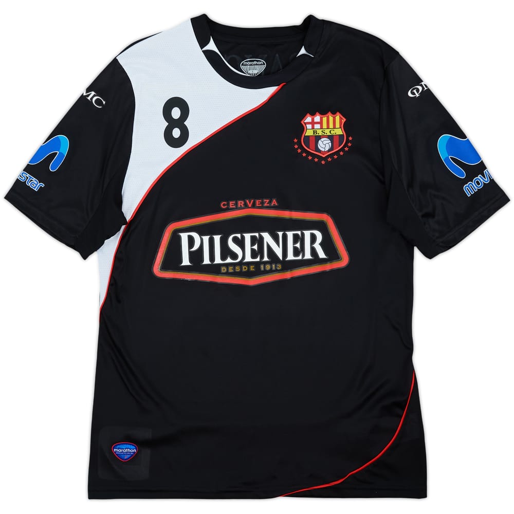 2011-12 Barcelona SC Away Shirt #8 - 4/10 - (L)