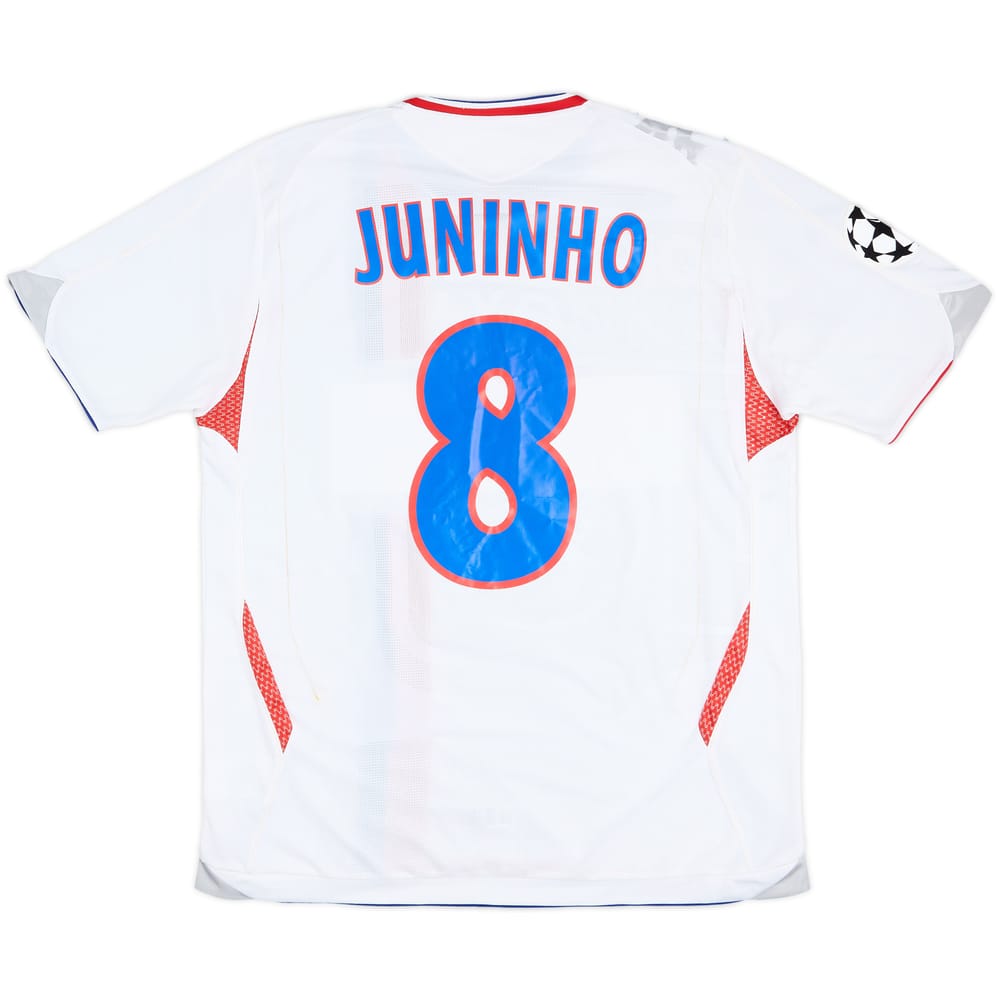 2006-08 Lyon Home Shirt Juninho #8 - 8/10 - (L)