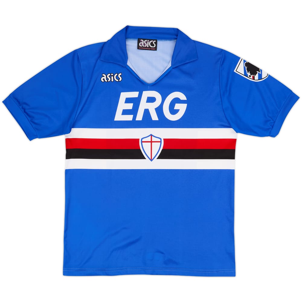 1990-92 Sampdoria Local Camiseta - 8/10 - (M)