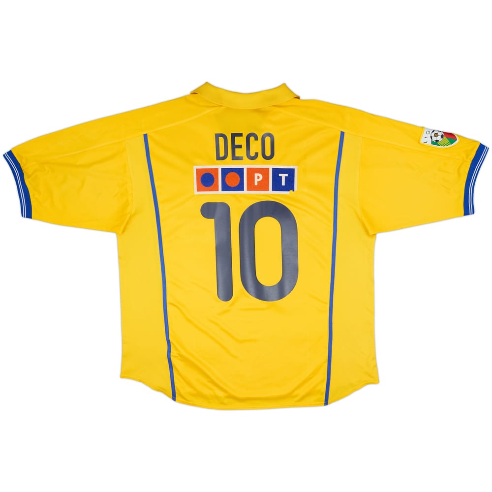 Camiseta de visitante del Porto 2000-01 Deco #10 - 6/10 - (XXL)