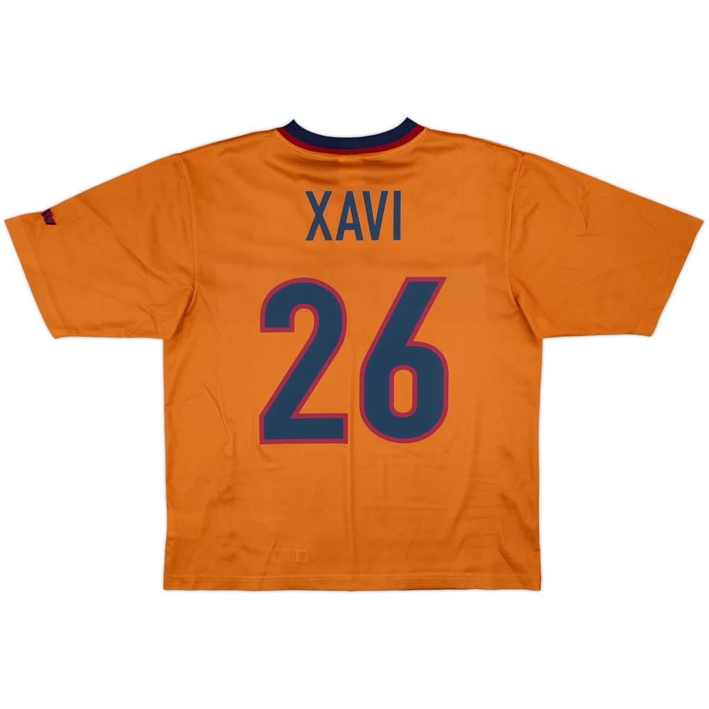 1998-00 Barcelona Basic Third Shirt Xavi #26 - 8/10 - (M)