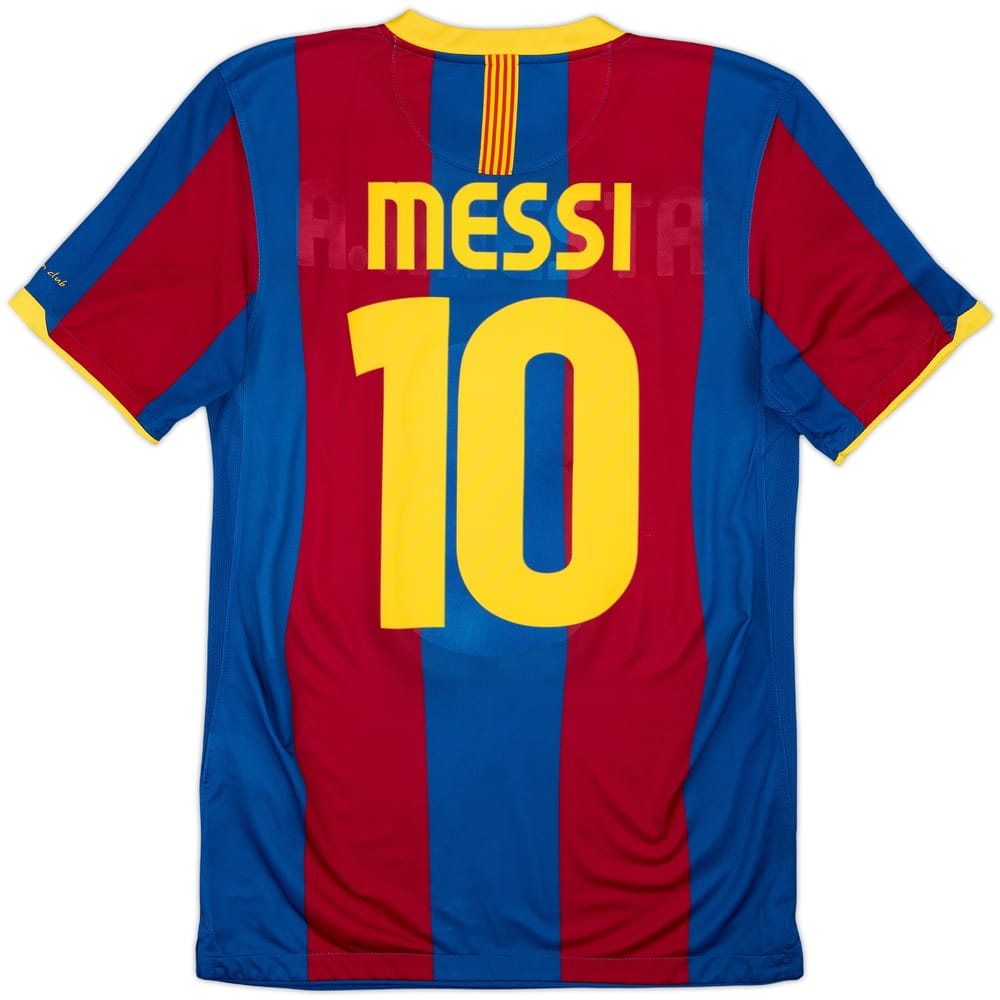 2010-11 Barcelona Home Shirt Messi #10 - 5/10 - (S)
