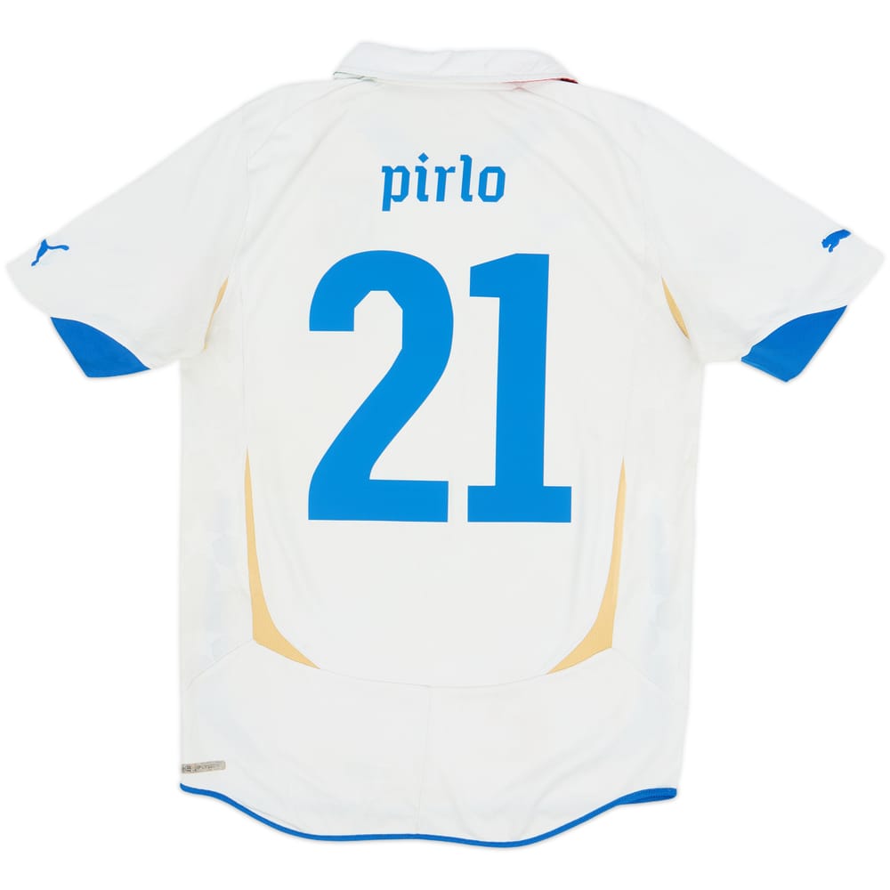 2010-12 Italy Away Shirt Pirlo #21 - 5/10 - (M)
