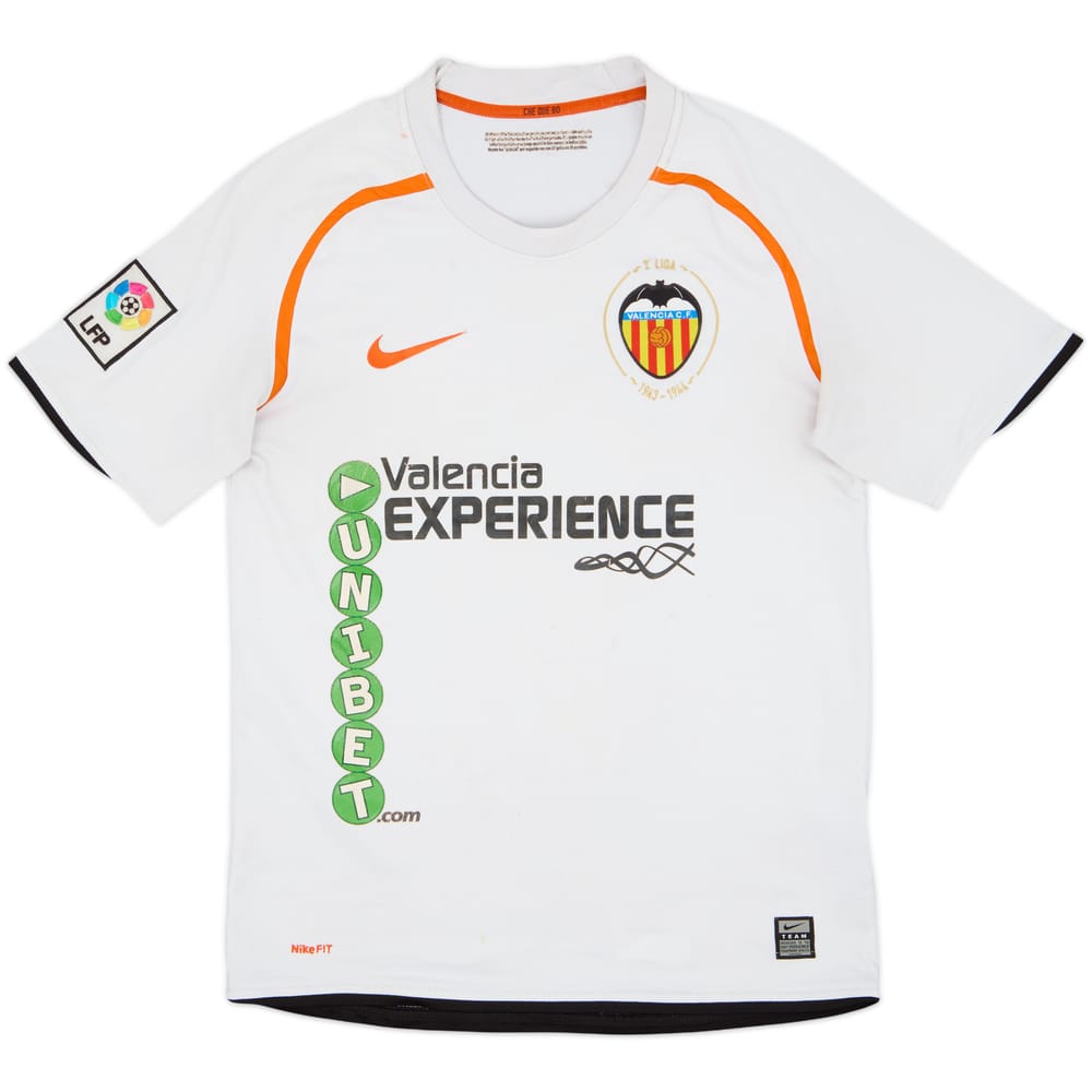 2008-09 Valencia Home Shirt - 5/10 - (S)