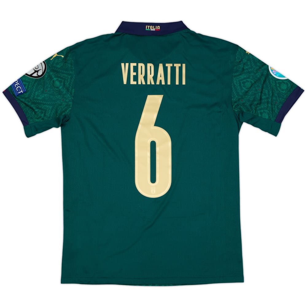 2019-20 Italy 'vs Greece' Authentic Third Shirt Verratti #6 (M)