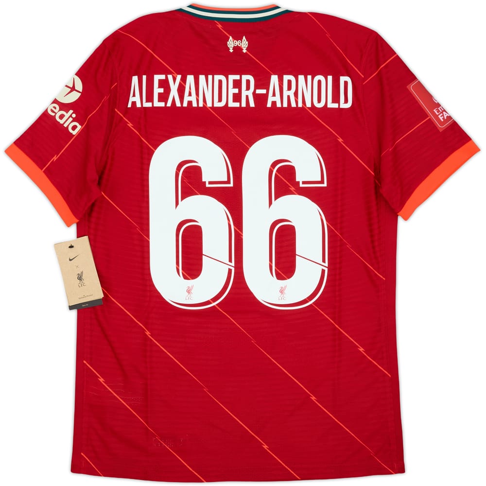 2021-22 Liverpool Authentic 'FA Cup Final' Home Shirt Alexander-Arnold #66 (M)