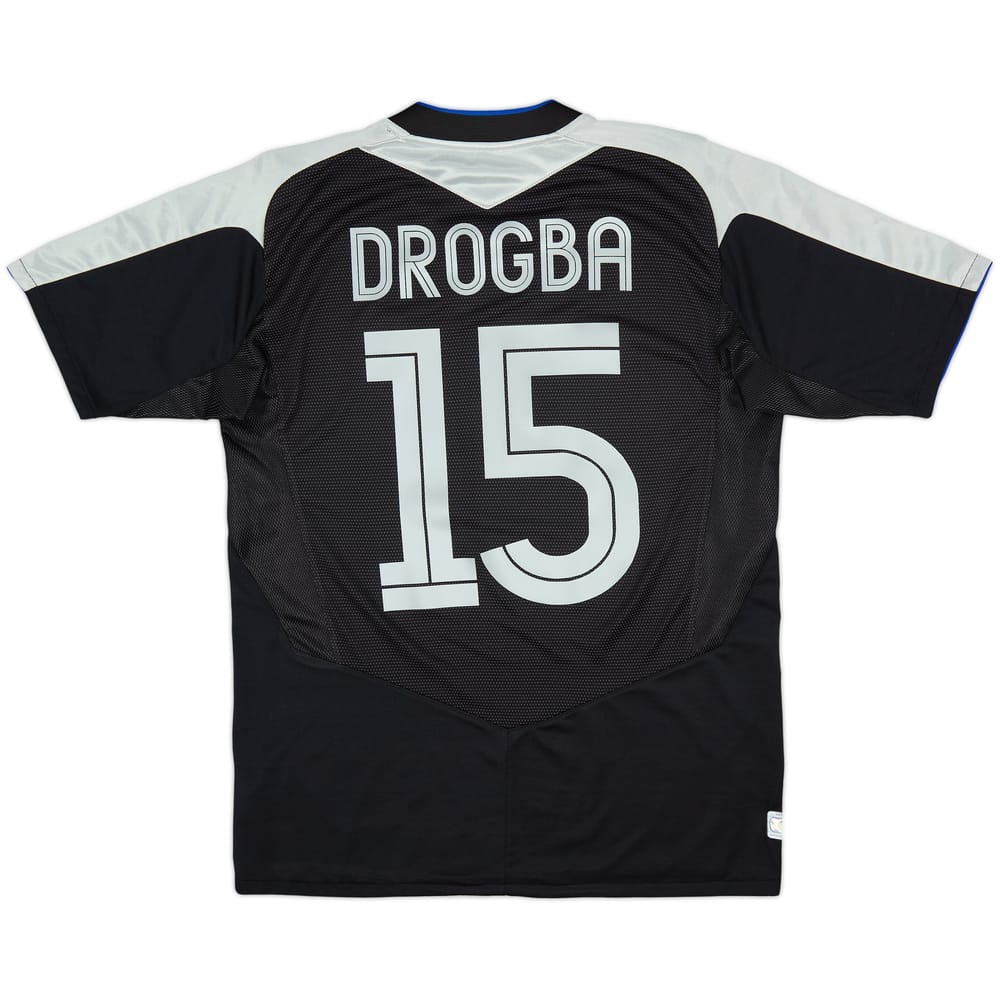 Camiseta de visitante del Chelsea 2004-05 Drogba #15 - 9/10 - (S)
