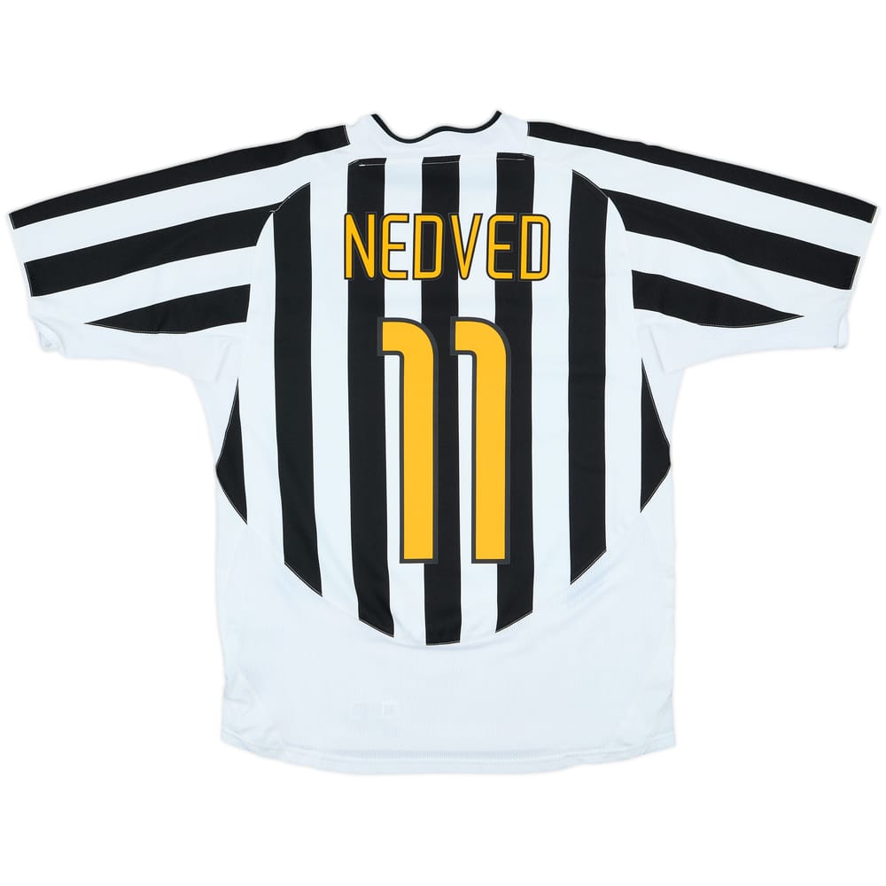2003-04 Juventus Home Shirt Nedved #11 - 5/10 - (M)
