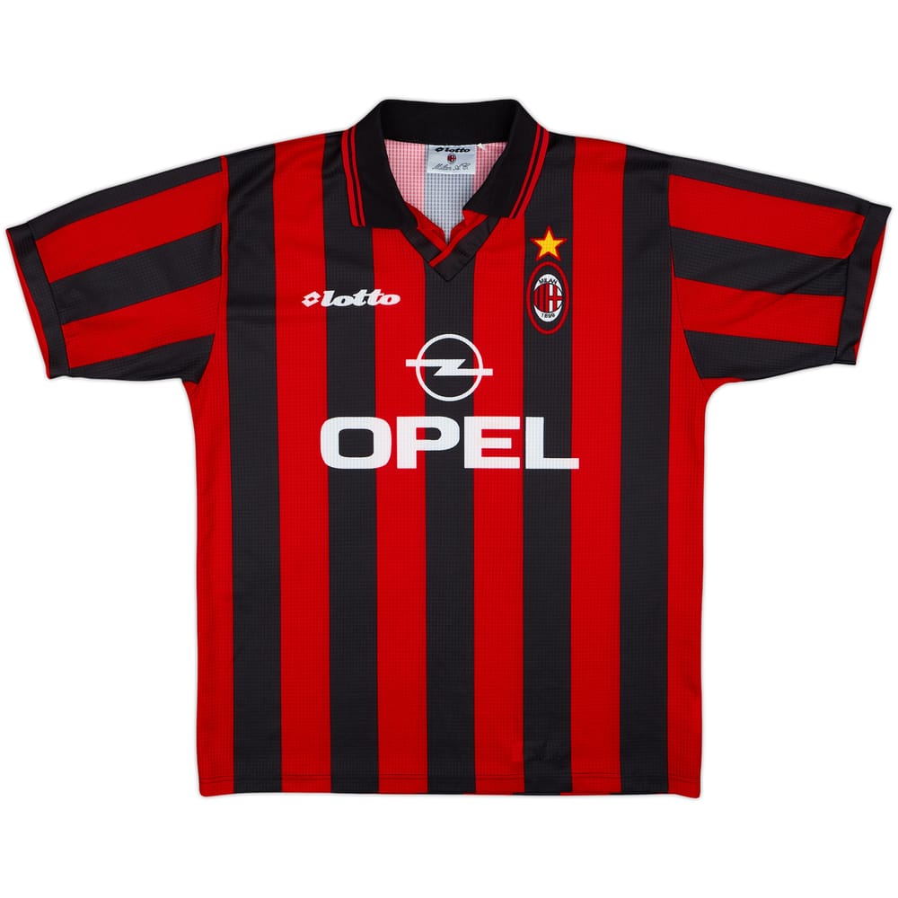1997-98 AC Milan Home Shirt - 8/10 - (L)