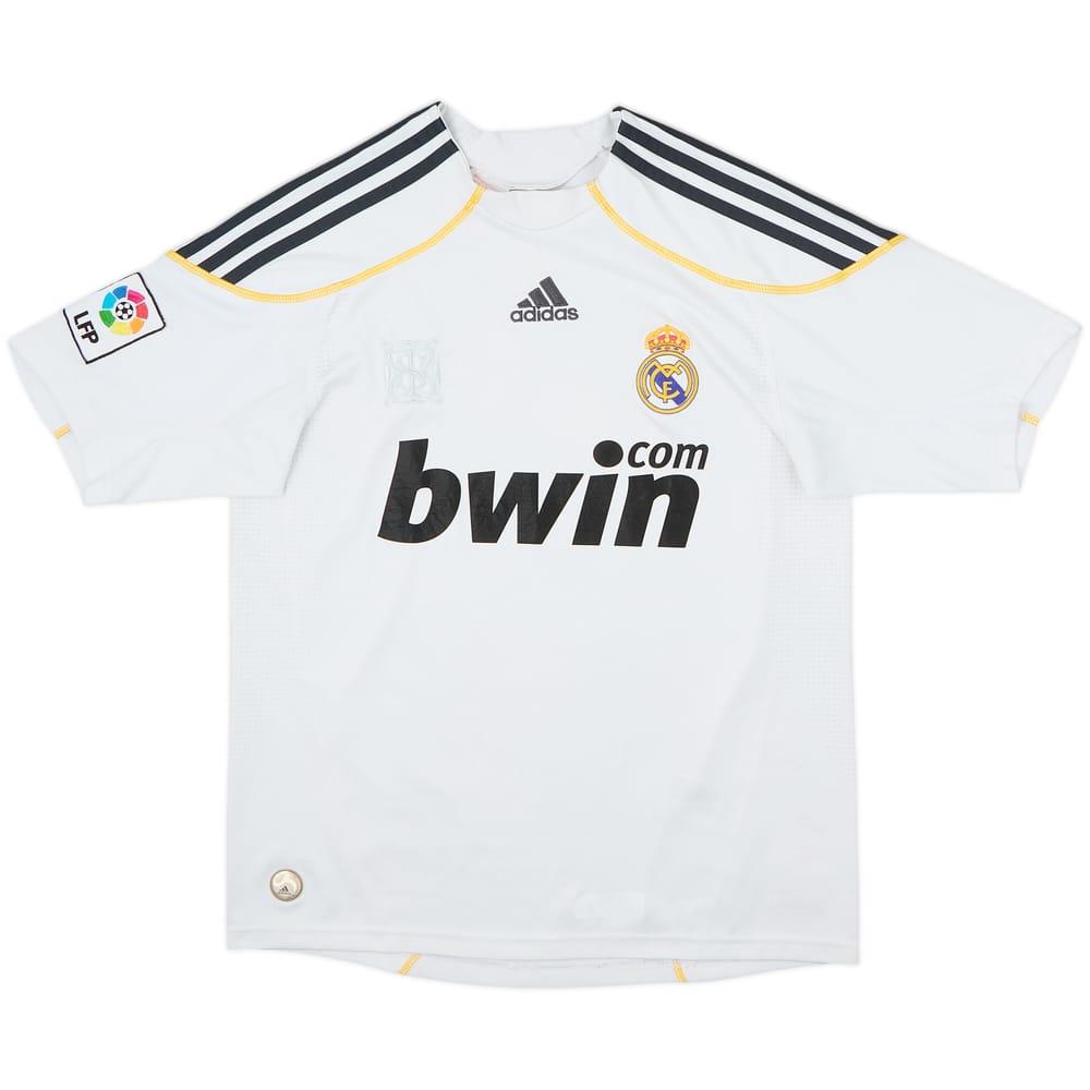 2009-10 Real Madrid Camiseta Local - 7/10 - (L.Niños)