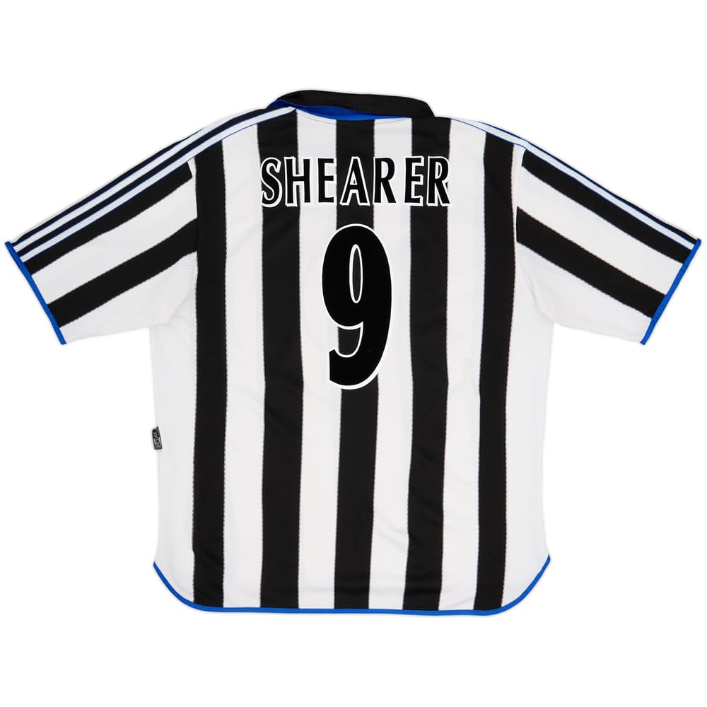 1999-00 Newcastle Home Shirt Shearer #9 - 7/10 - (XXL)