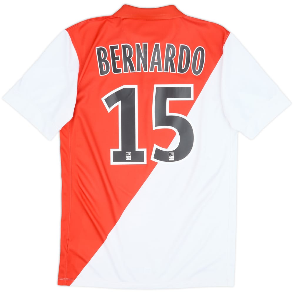 2014-15 Monaco Home Shirt Bernardo #15 - 7/10 - (S)