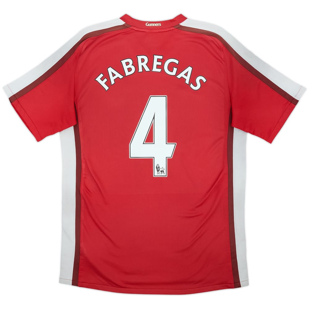 2008-10 Arsenal Home Shirt Fabregas #4 - 5/10 - (M)