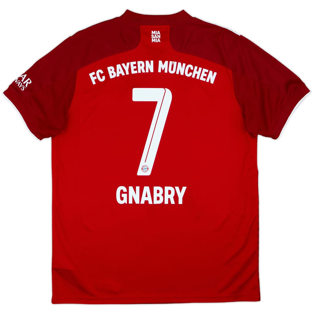 2021-22 Bayern Munich Home Shirt Gnabry #7 - 10/10 - (L)