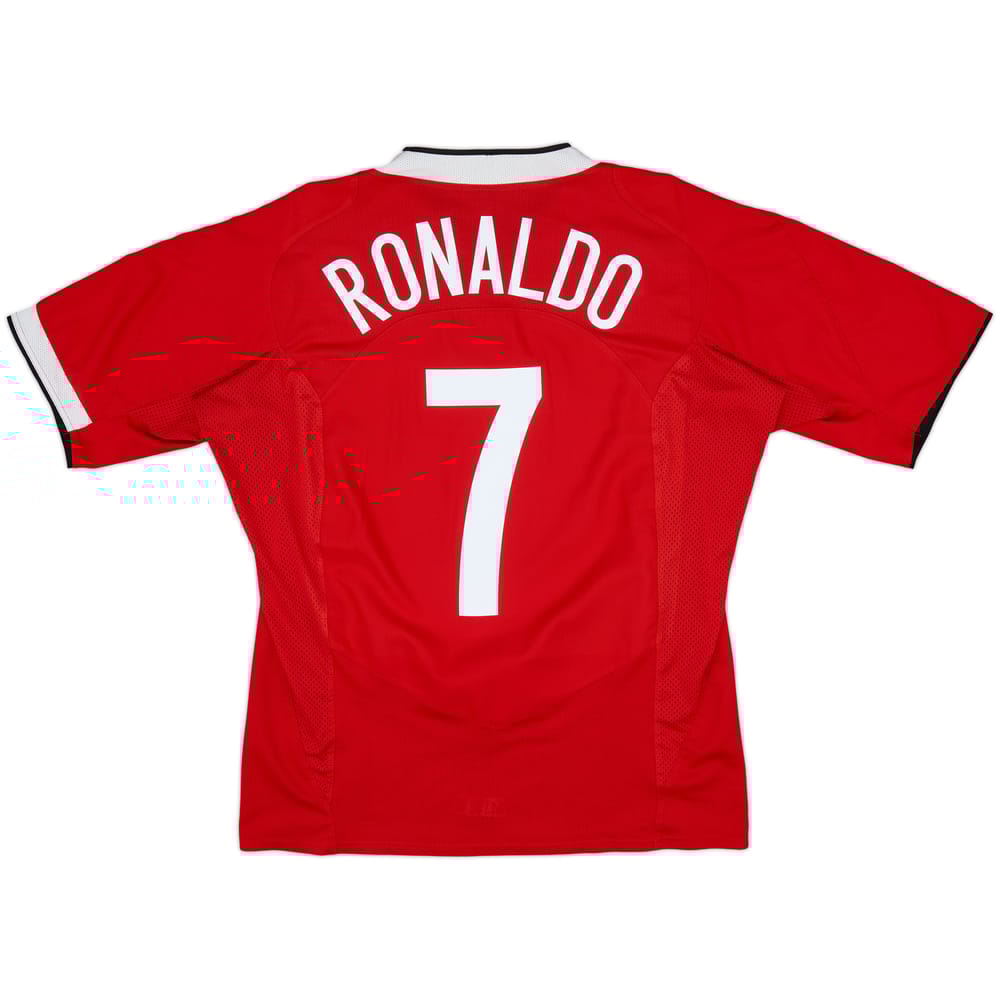 2004-06 Manchester United Home Shirt Ronaldo #7 - 6/10 - (L)